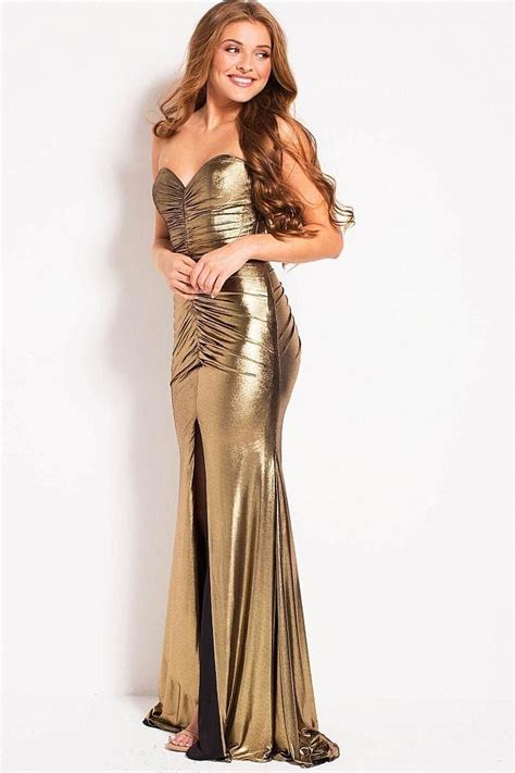 metallic gold evening fabrics|elegant gold evening gowns.